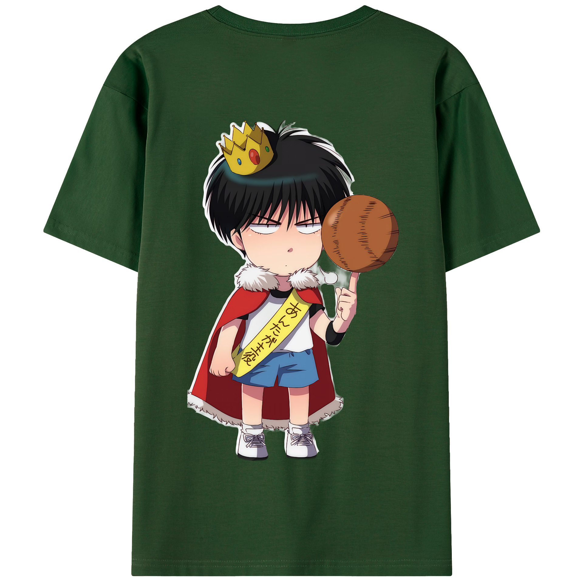 SLAM DUNK／スラムダンク 綿100％半袖Tシャツ（背面プリント）
